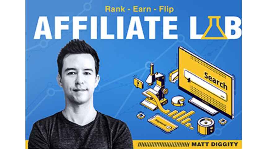 A Screen shot of Affiliate Lab Creator Matt Diggity