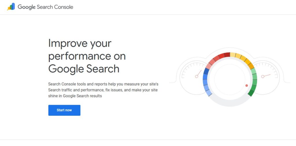 Google search Console Screen shot